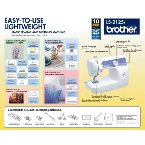 Brother LS2125i Find Sewing Machine